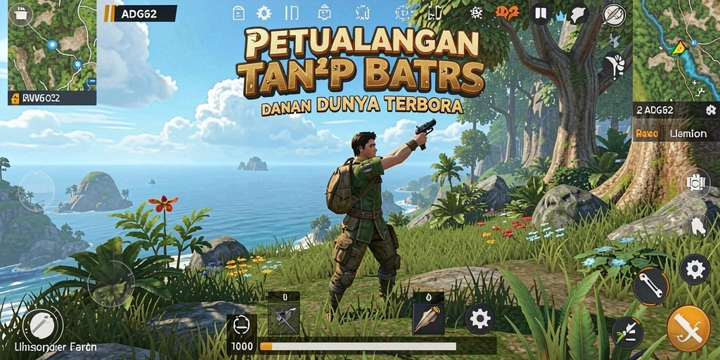 Gameplay Open World yang mendebarkan dalam ADG62.