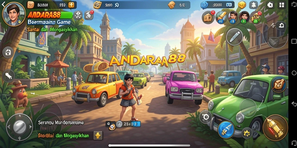 Screenshot menampilkan aksi gameplay seru ANDARA88 yang menghibur.