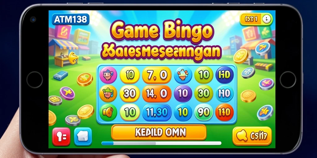 Tampilan gameplay Bingo di ATM138 yang seru dan interaktif.