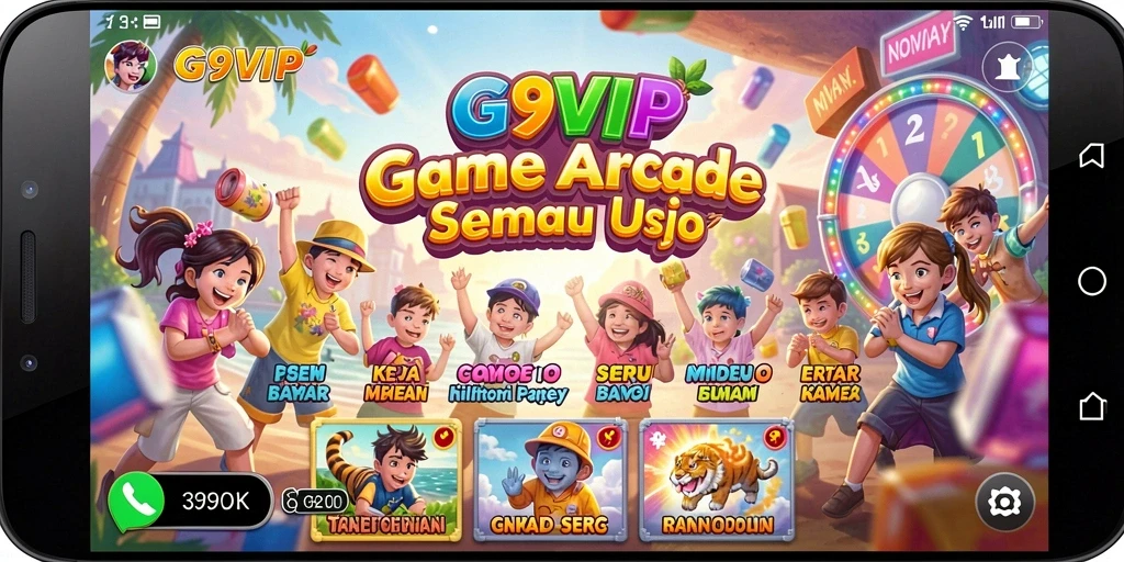 Tampilan gameplay <strong>G9VIP</strong> yang menantang dan seru.