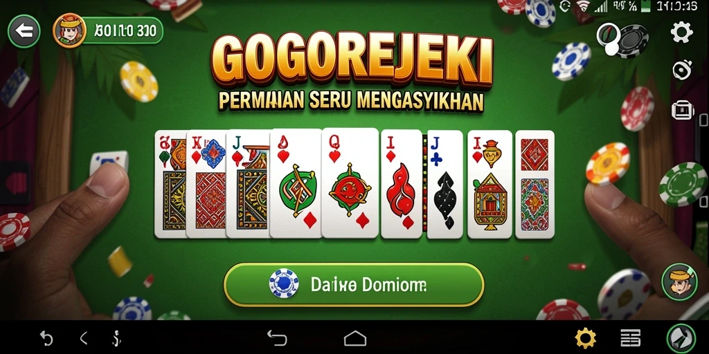 Tampilan gameplay GOGOREJEKI yang menarik dan menyenangkan.