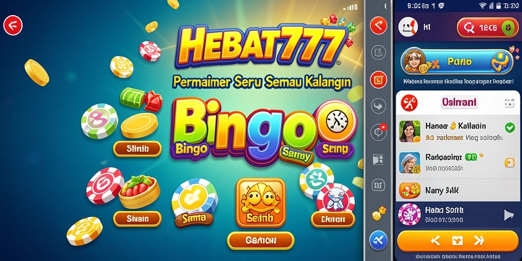 Tampilan gameplay seru di HEBAT777 dengan grafik menarik.