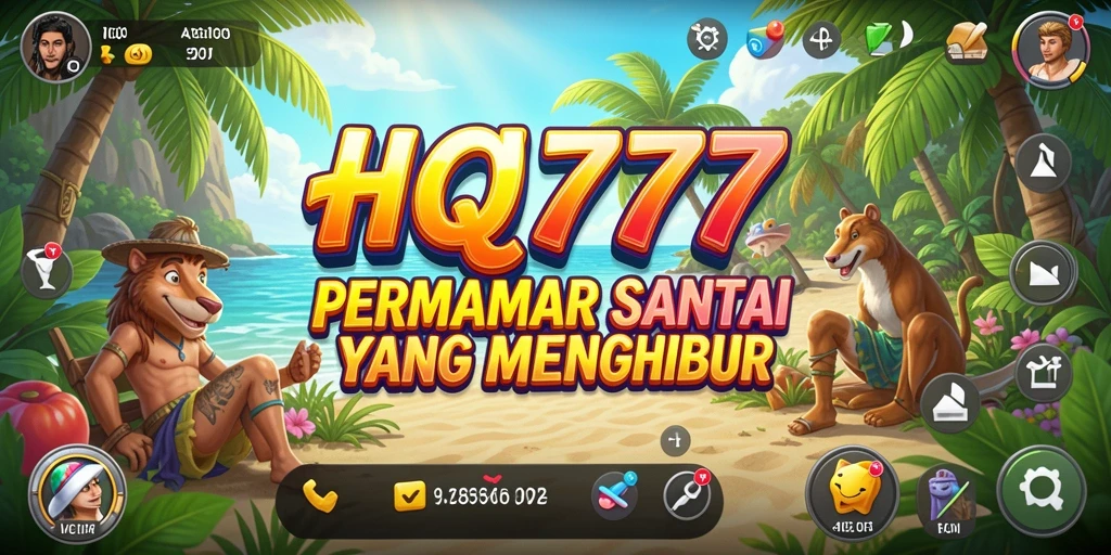 Tampilan gameplay HQ777 yang menyenangkan dan menghibur.