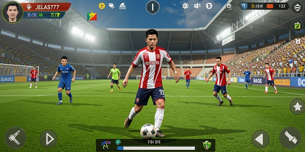 Gameplay JELAS777 yang realistis dan mendebarkan di lapangan.