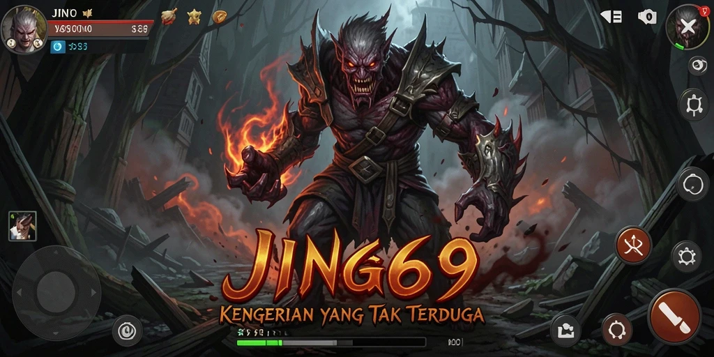 Tangkapan layar gameplay JIN69 yang penuh ketegangan dan misteri.