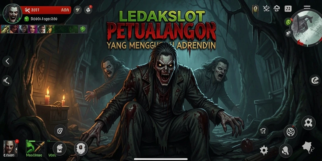 Gameplay mencekam dan penuh ketegangan di LEDAKSLOT.
