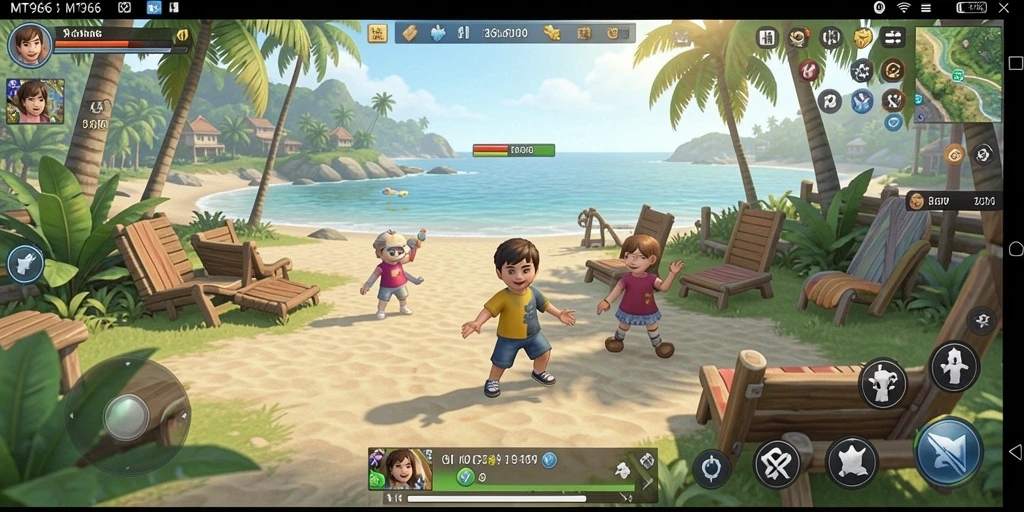 Tangkapan layar gameplay MT966 menampilkan aksi seru dan menantang.