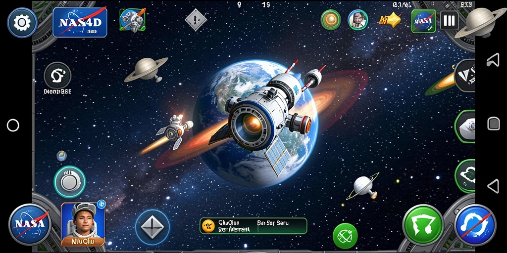 Screenshot gameplay QiuQiu yang seru dan kompetitif.