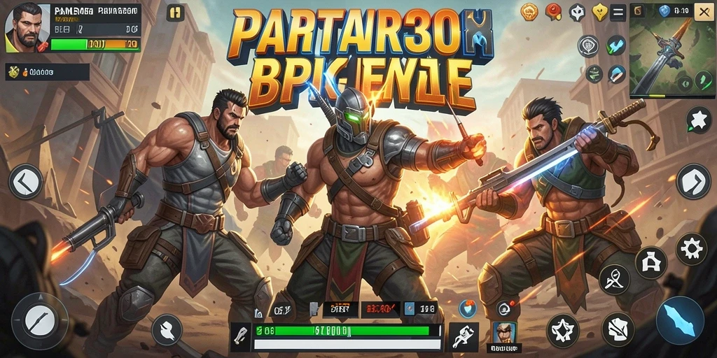 Tangkapan layar dari aksi seru gameplay Battle Royale di PANEN138.