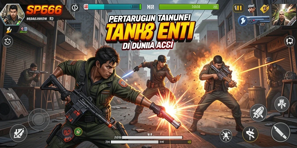 Tampilan gameplay SP666 yang mendebarkan dan penuh aksi.
