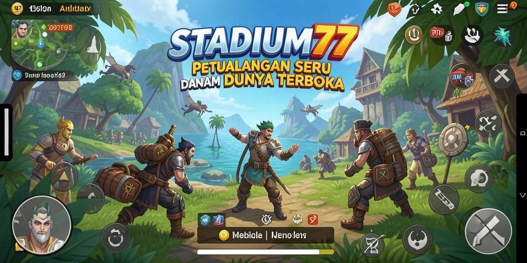 Tampilan aksi mendebarkan dari game Open World